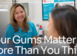 Doctor smiling talking with patient